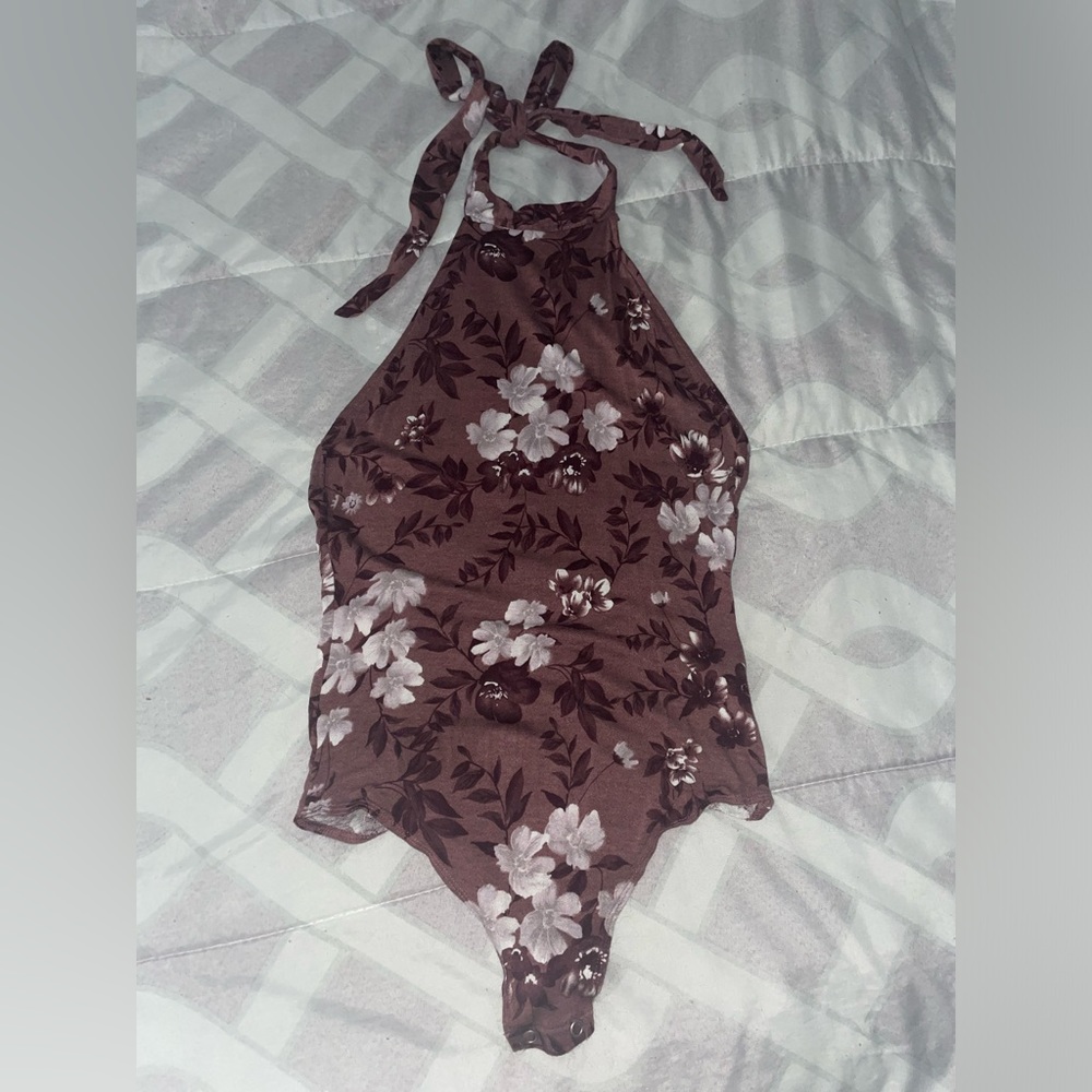 American Eagle Halter Bodysuit